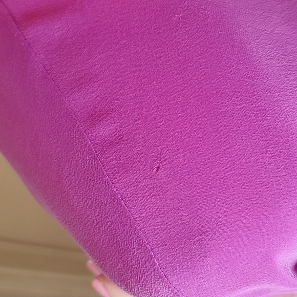 🎉HP🎉 Anthropologie Maeve 💘NWT💘 Medium Magenta 100% Silk Top!💘💜💘💜💘💜 - Picture 7 of 12